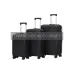 Un juego de maletas 2E  M6993, Black (2E-PP-M6993-SET3-BK)