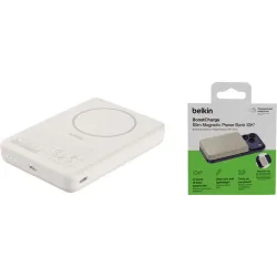 Powerbank Belkin Slim Magnetic Wireless 10000 mAh (BPD017HQSA)