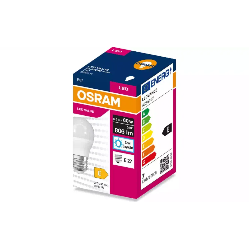 LED лампа Ledvance LED Value Classic P (4099854547454)