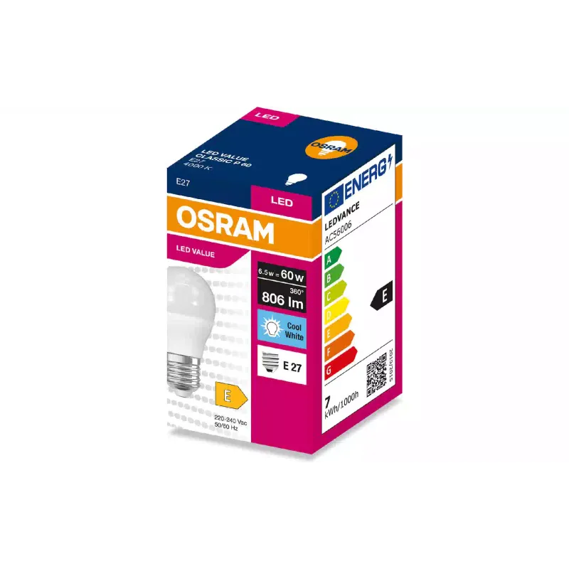 LED-svetilka Ledvance LED Value Classic P (4099854547379)