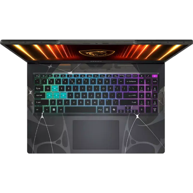 Laptop MSI Cyborg 15 15.6" FHD 16Gb/1Tb/i7-13620H/RTX 5070-8/DOS Translucent Black B13WGKG-1032XUA (9S7-15Q342-1032)