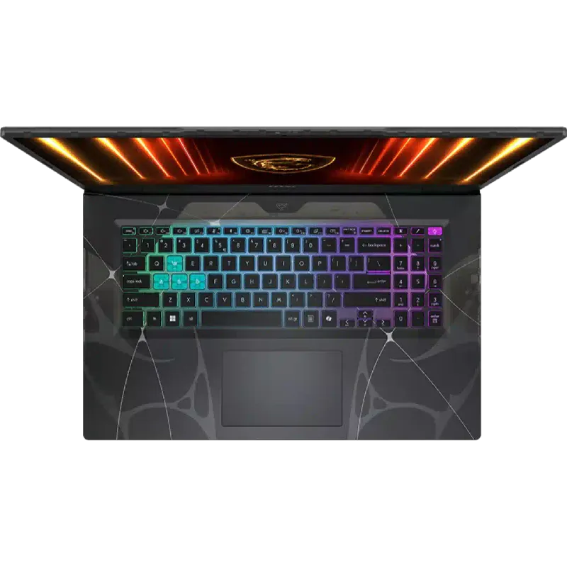 Laptop MSI Cyborg 17 17.3" FHD 16Gb/1Tb/i7-13620H/RTX 5070-8/DOS Translucent Black B13WGKG-274XUA (9S7-17U332-274)