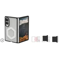 جراب سامسونج جالاكسي زد فولد 8 UAG Mouve with Magnet Ice (214562114343)