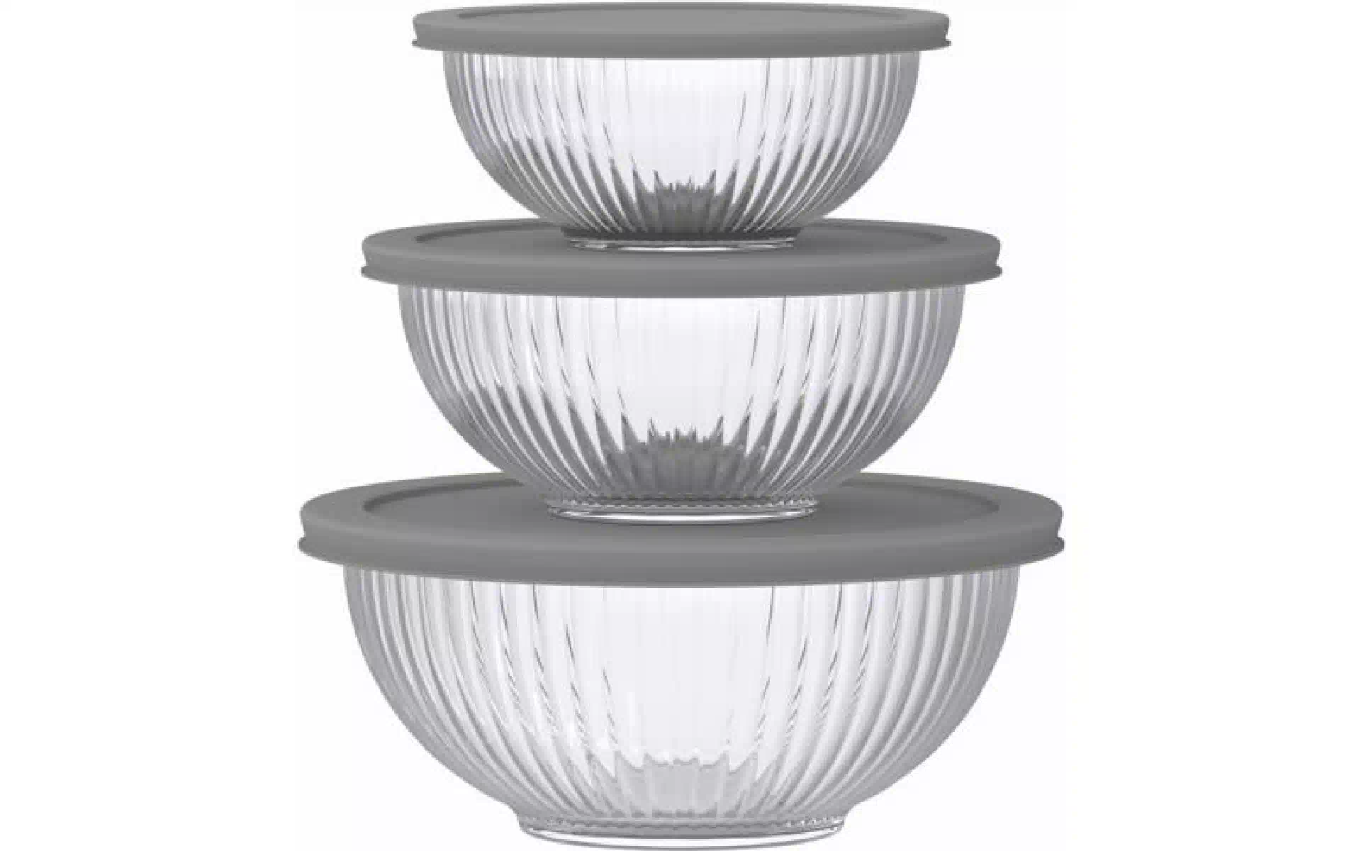 Saladeira com tampa Ardesto Gemini, Transparent (AR1252BRS) Saladeira com tampa Ardesto Gemini, Transparent (AR1252BRS)