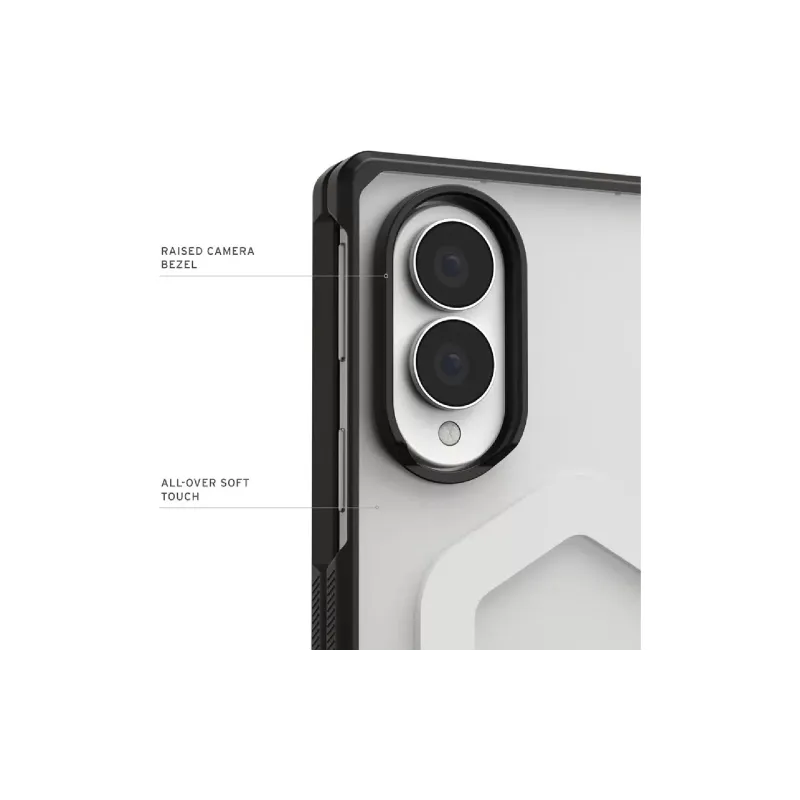 جراب سامسونج جالاكسي زد فولد 8 UAG Mouve with Magnet Ice (214562114343)