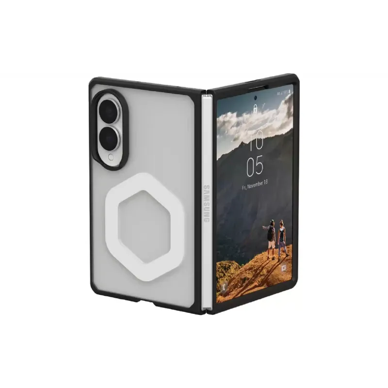 جراب سامسونج جالاكسي زد فولد 8 UAG Mouve with Magnet Ice (214562114343)