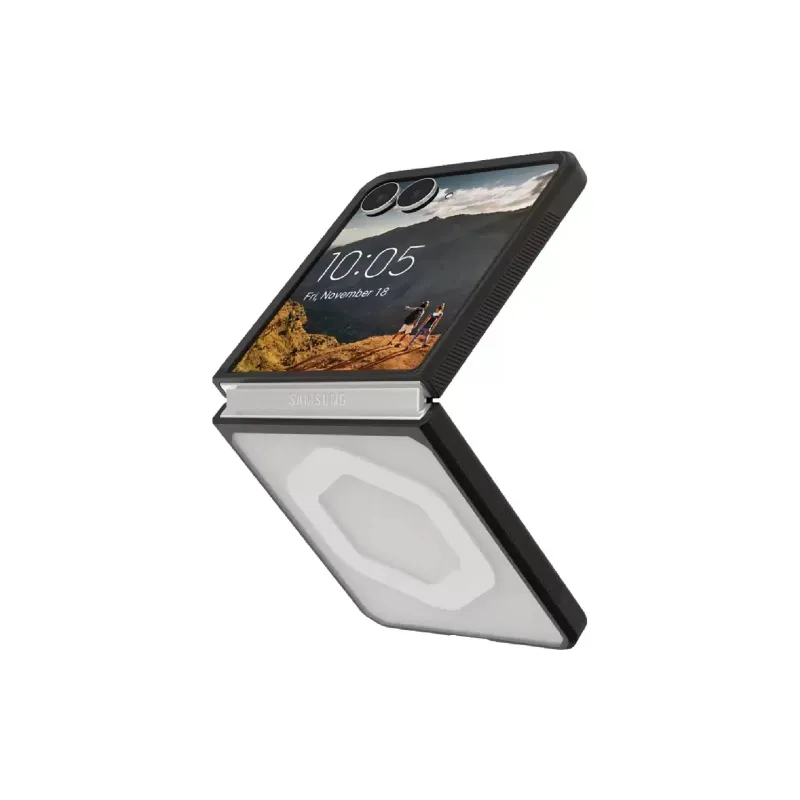 جراب لهاتف سامسونج جالاكسي زد فليب 8 UAG Mouve with Magnet Ice (214561114343)