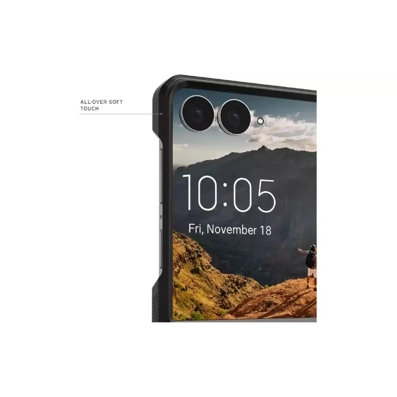 جراب لهاتف سامسونج جالاكسي زد فليب 8 UAG Mouve with Magnet Ice (214561114343)