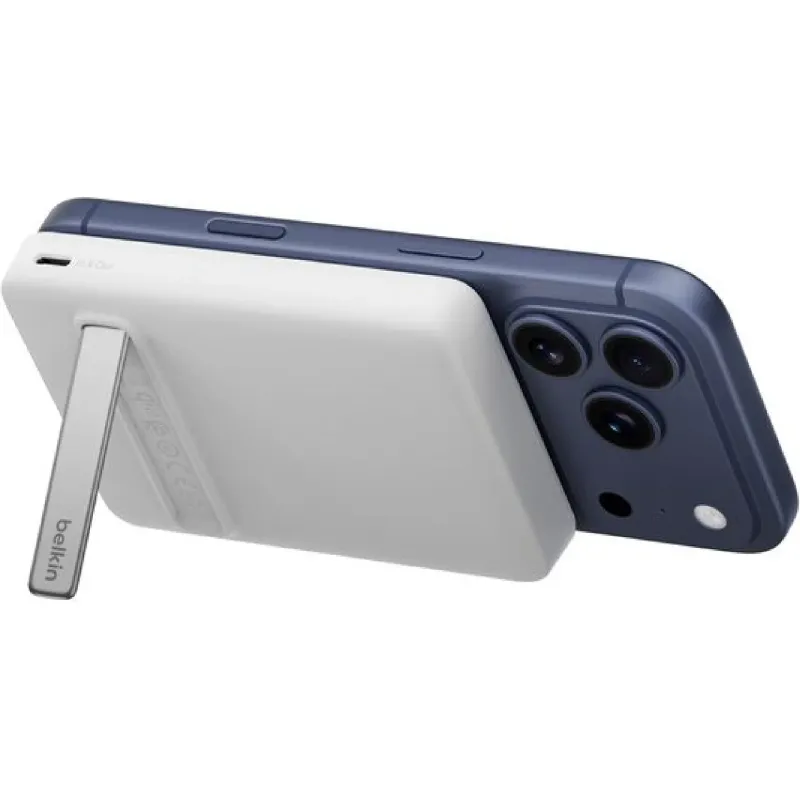 Banco de poder Belkin Qi2 Magnetic Wireless 10000 mAh, White (BPD016HQWH)