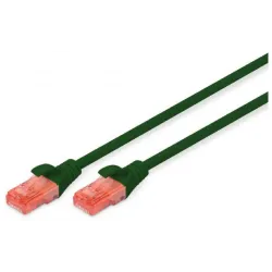 Патч-корд Digitus Cat 6 UTP (DK-1617-0025/G), 0.25 м, Green Патч-корд Digitus Cat 6 UTP (DK-1617-0025/G), 0.25 м, Green