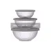 Saladeira com tampa Ardesto Gemini, Transparent (AR1252BRS) Saladeira com tampa Ardesto Gemini, Transparent (AR1252BRS)