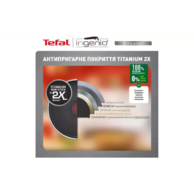 Kitchenware set Tefal Ingenio Emotion (L897SA74)
