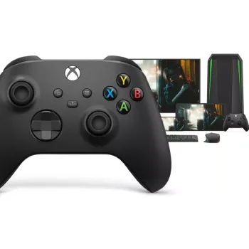 Gamepad Microsoft Xbox, White (QAS-00009)