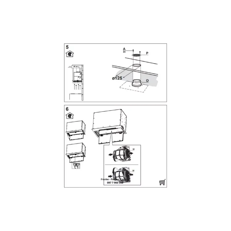 غطاء الشفاط Franke FBFEXSA70 (305.0665.361)