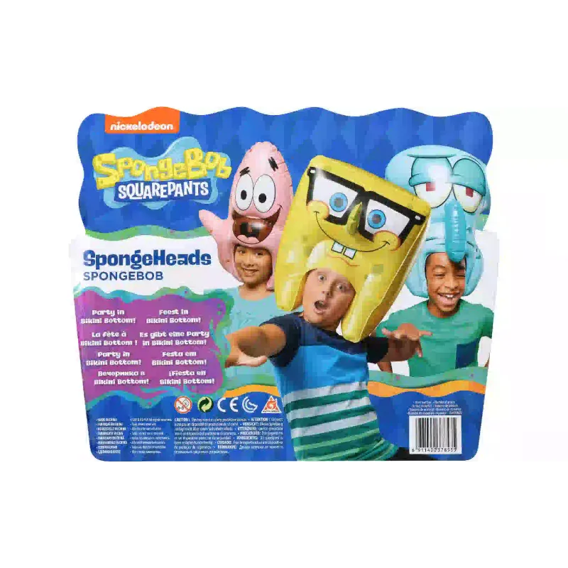 Igrača pokrivalo Sponge Bob SpongeHeads SpongeBob Expression 2 (EU690605)