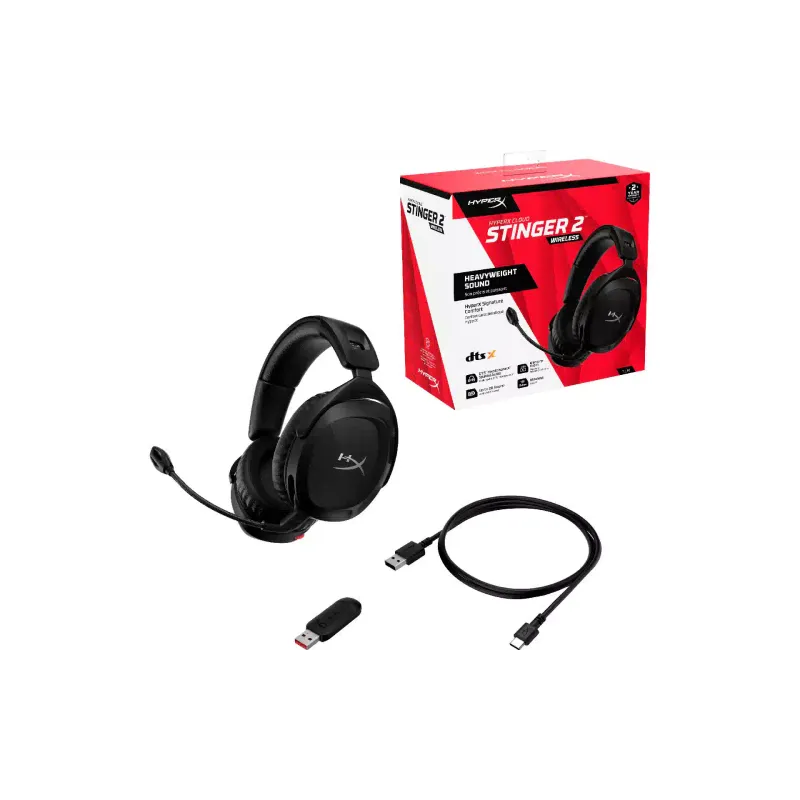 Fone de ouvido HyperX, Black (676A2AA)