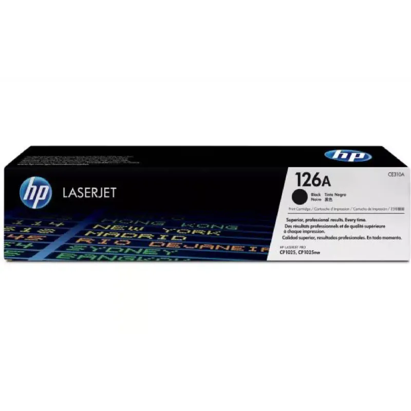Cartucho HP 126A, Black (CE310A)