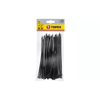 Хомут-стяжка Topex, Black (44E978)