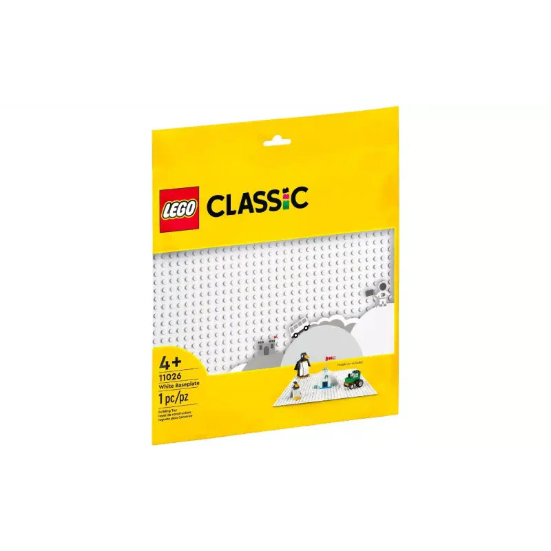 Konstruktor LEGO Classic White Baseplate (11026)