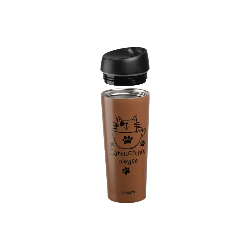 Термочаша Ardesto Coffee Time, Light Brown (AR2645DMM)