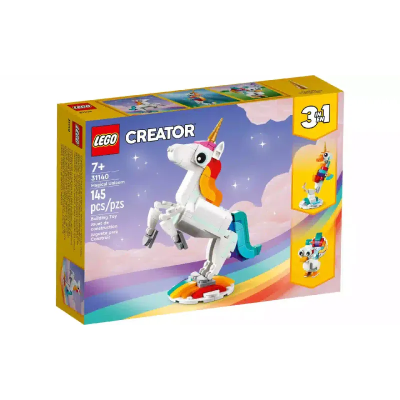 Konstruktőr LEGO Creator 3-in-1 Magical Unicorn (31140)