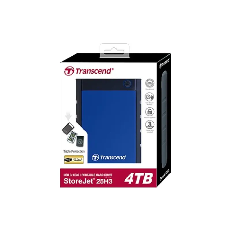 USB устройство Transcend 25H3, Blue (TS4TSJ25H3B)
