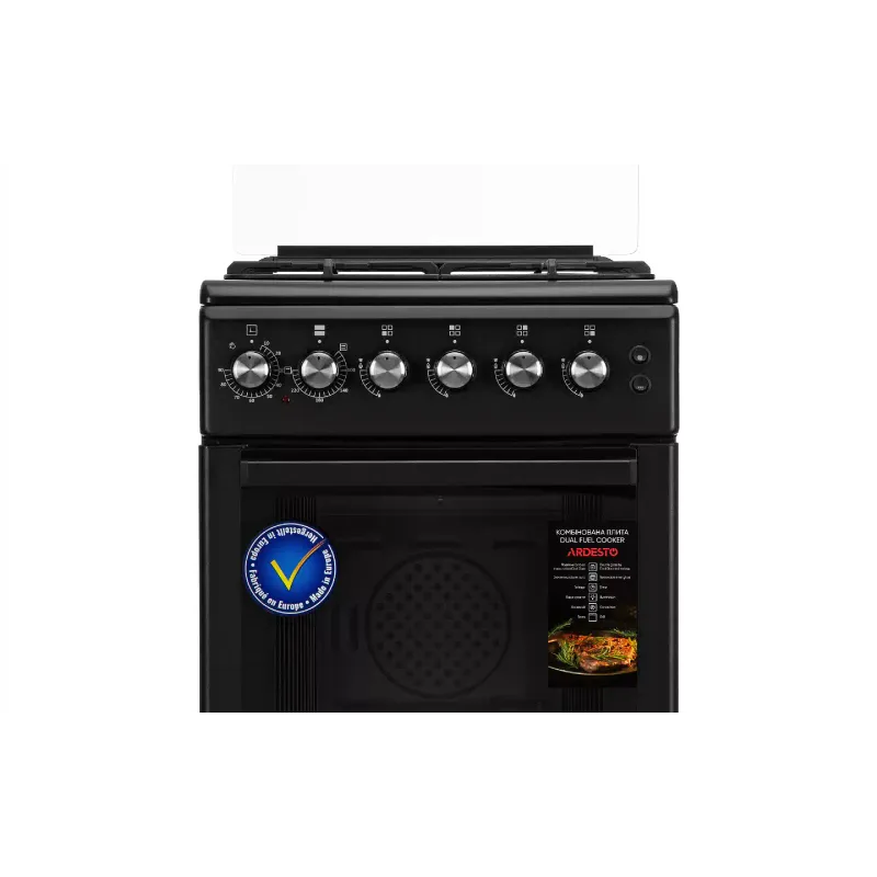 Комбинирана печка Ardesto, Black (FSC-F5060PB)