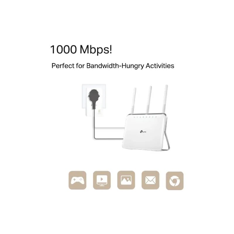 تعيين TP-Link (TL-PA7017P kit)
