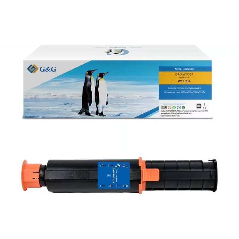 Тонер G&G (G&G-W1103A), для HP LJ 1000a/1000w/1200a/1200w, 2500 стр