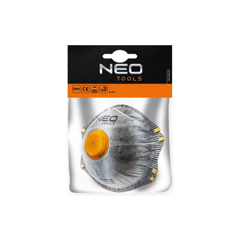 Máscara de proteção com carvão ativado Neo Tools (97-301)