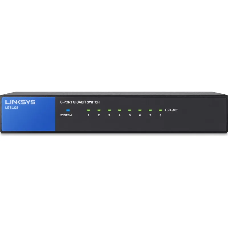 Διακόπτης Linksys LGS108 (LGS108-EU)
