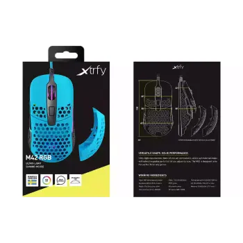 الفأر Xtrfy (XG-M42-RGB-BLUE)