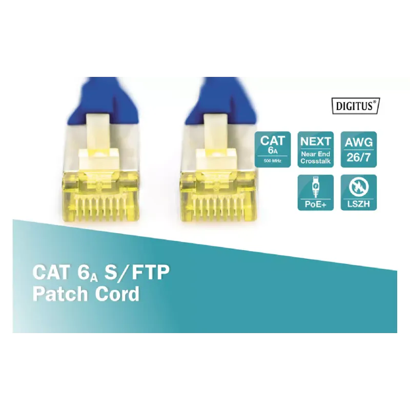 Patch cord Digitus  Blue (DK-1644-A-010/B)