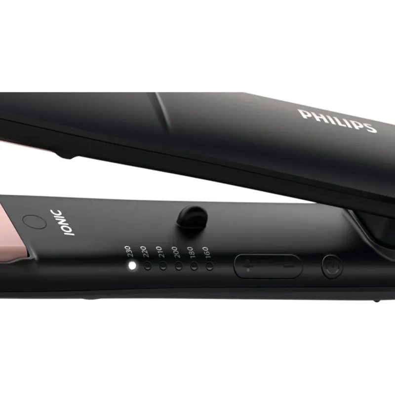 مكواة فرد الشعر Philips, Black (BHS378/00)