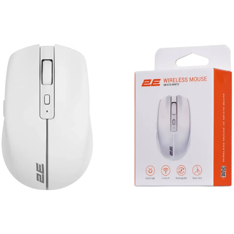 Миша 2E  White (2E-MF270WWH)
