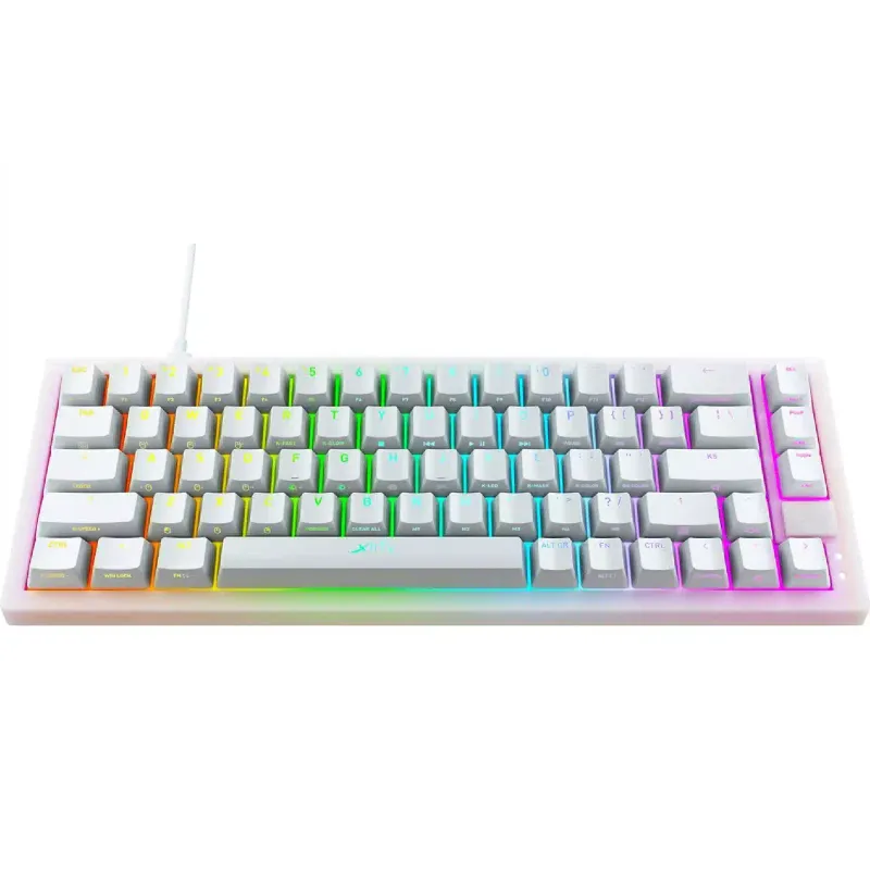 Μηχανικό πληκτρολόγιο Xtrfy K5 K5 RGB, Black (K5-RGB-CPT-TPWHITE-R-UKR)