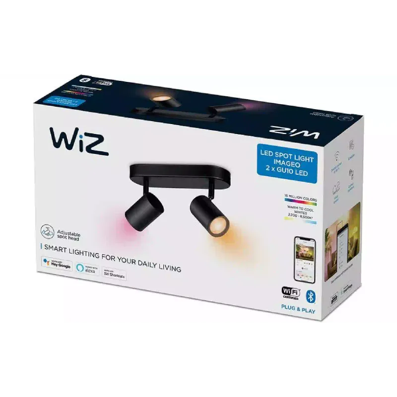 Lámpa WiZ, Black (929002659101)