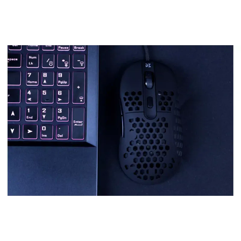 Ποντίκι  Dream Machines, Black (DM6_HOLEY)