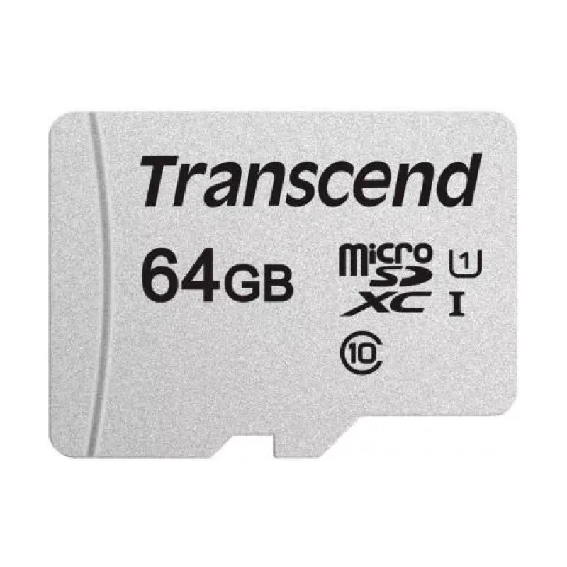 Tarjeta de memoria Transcend (TS64GUSD300S-A)