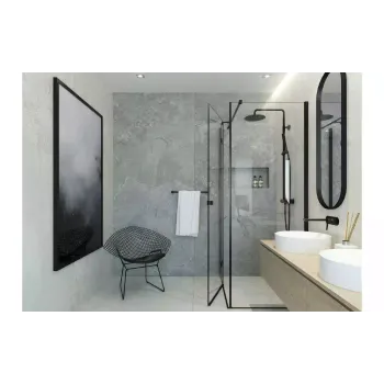 Shower system Deante Arnika (NAC_N1QK), Black