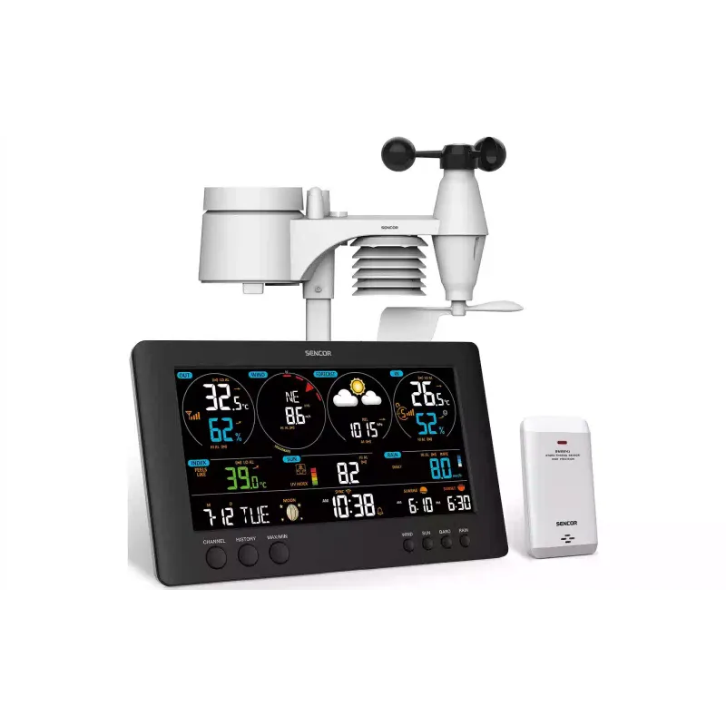 محطة الطقس Sencor, Black (SWS12500WIFI)