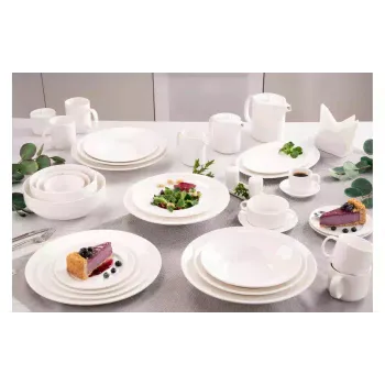 Тарелка глубокая Ardesto Prato, White (AR3612P)