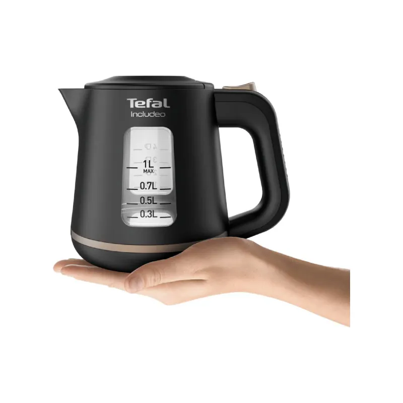 Chaleira elétrica Tefal, Black (KI533811)
