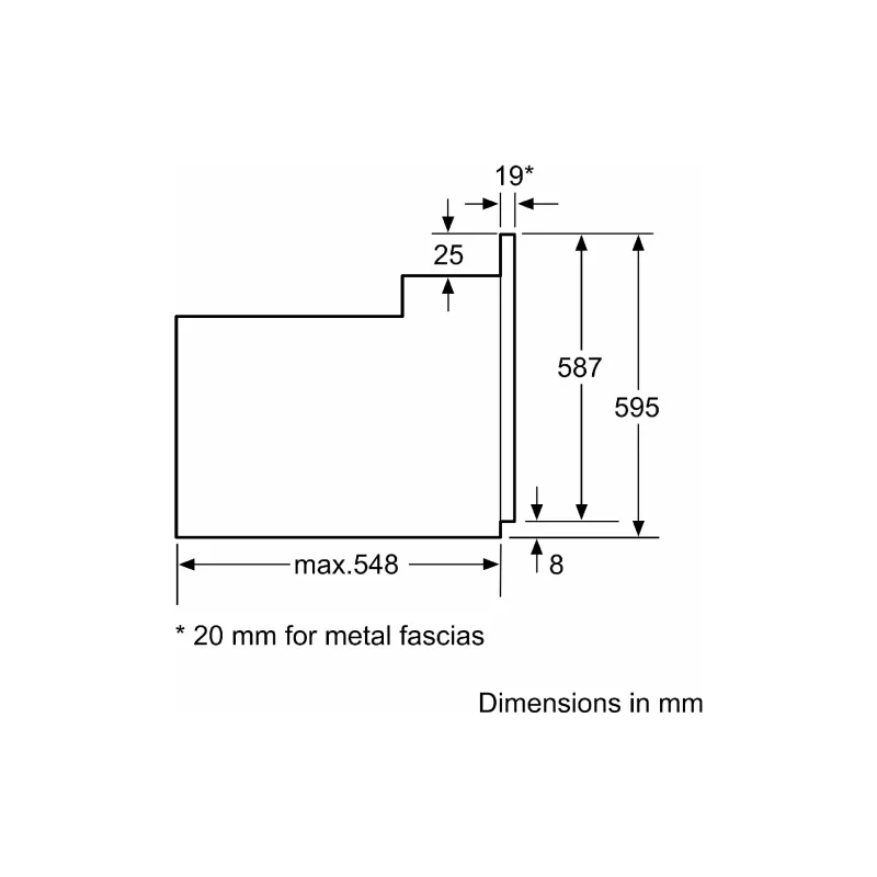 Vgradna pečica Bosch, Anthracite (HBJ517SG0R)