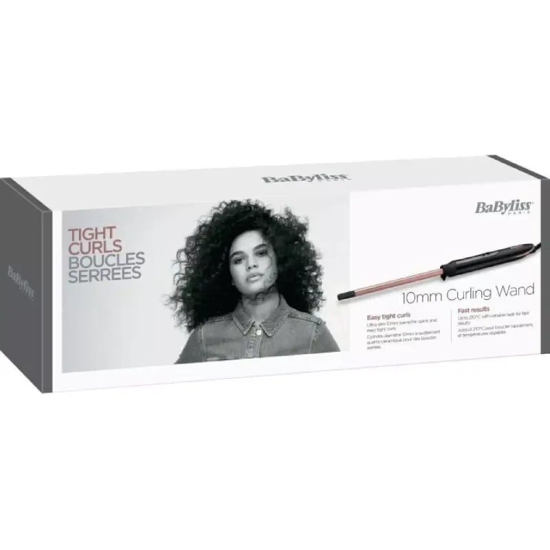 Curling iron Babyliss, Black/Pink (C449E)