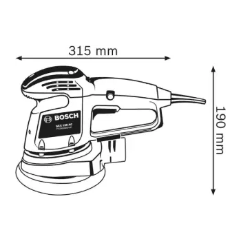 آلة طحن Bosch GEX 34-150 (0.601.372.800)