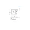حوض المطبخ Deante (ZQZ_211A)