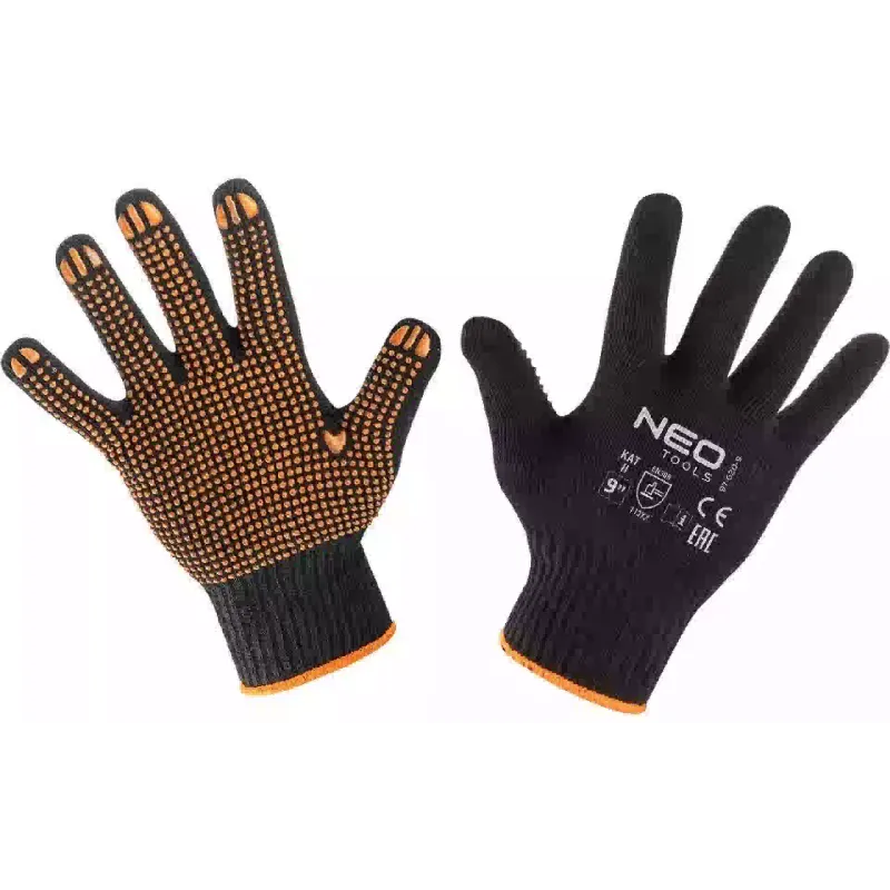 Luvas de trabalho Neo Tools, Black (97-620-9)