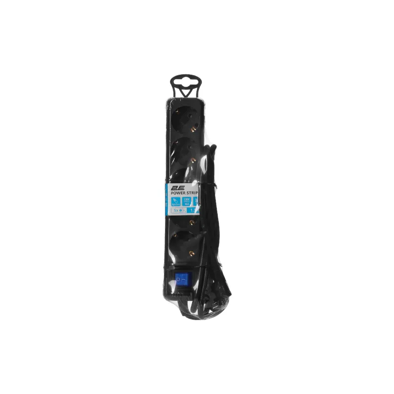 سلك تمديد الشبكة 2E, Black (2E-U05ES15M1.5BK)