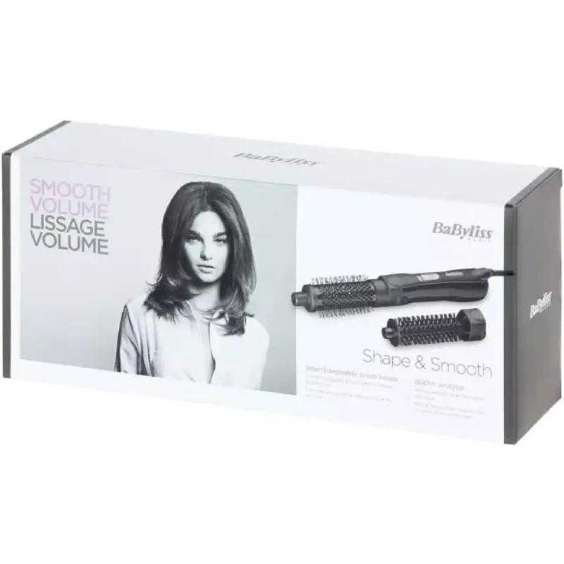 Escova para secador de cabelo Babyliss, Black (AS82E)